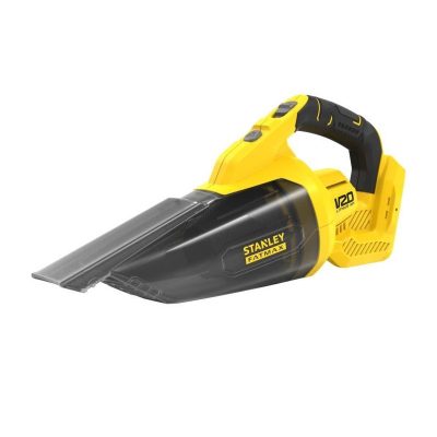 Aspirateur a main sans fil - 18V - 45 Air Watts, 1300 L/min, 500 ml - Gamme V20 - STANLEY FATMAX, SFMCVH001B-XJ
