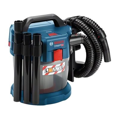 Aspirateur BOSCH PROFESSIONAL GAS 18V-10 L + accessoires sans chargeur et batterie