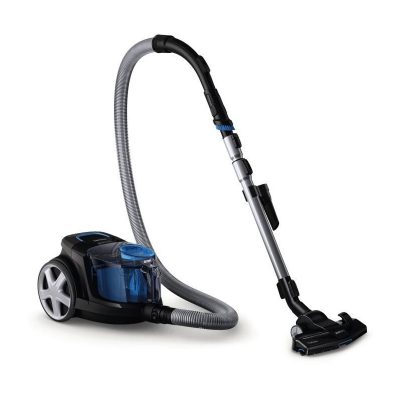Aspirateur traineau sans sac - PHILIPS FC9331/09 - 900 W - 1,5 L - Noir intense et bleu