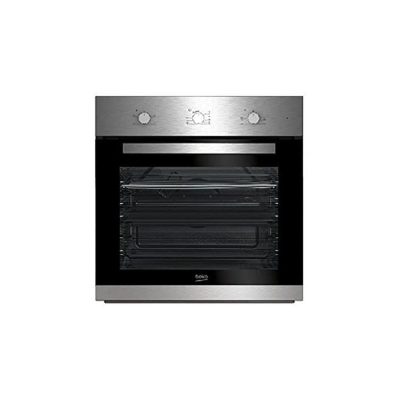 Four encastrable émail | Inox | Multifonction - Chaleur brassée | 6 Fon BEKO - BBIE12100XD