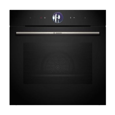 Four intégrable combi vapeur - BOSCH - HRG7764B1 - 71L - Pyrolyse - Écran TFT tactile