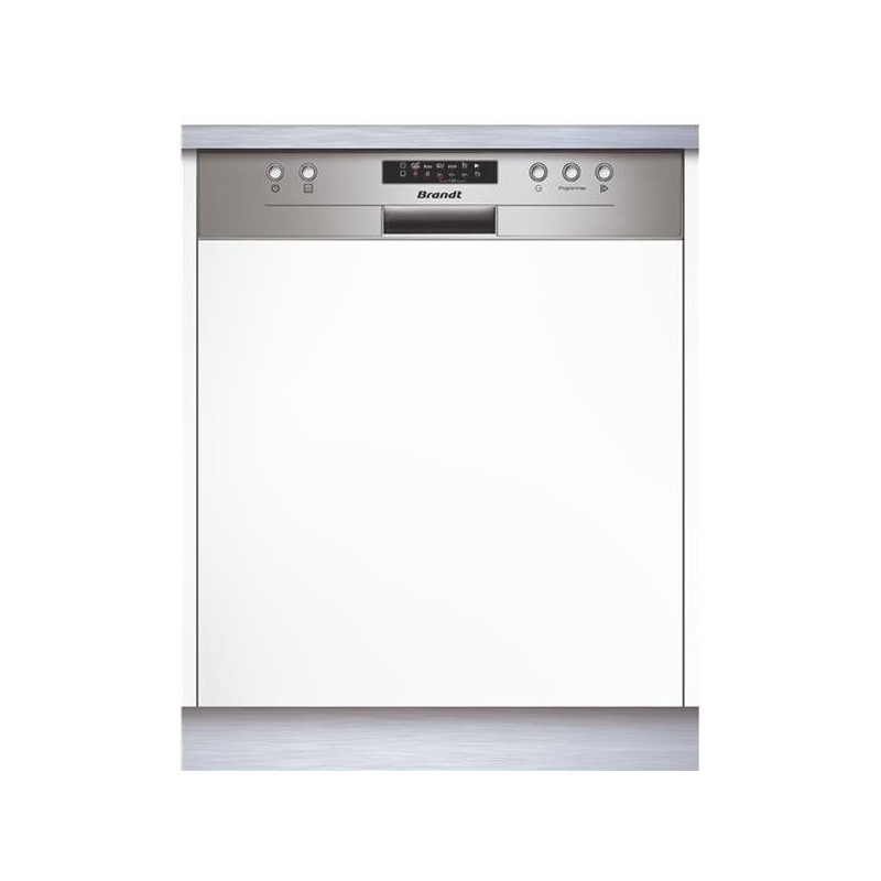 Lave-vaisselle intégré 60 cm BRANDT BB3424LX
