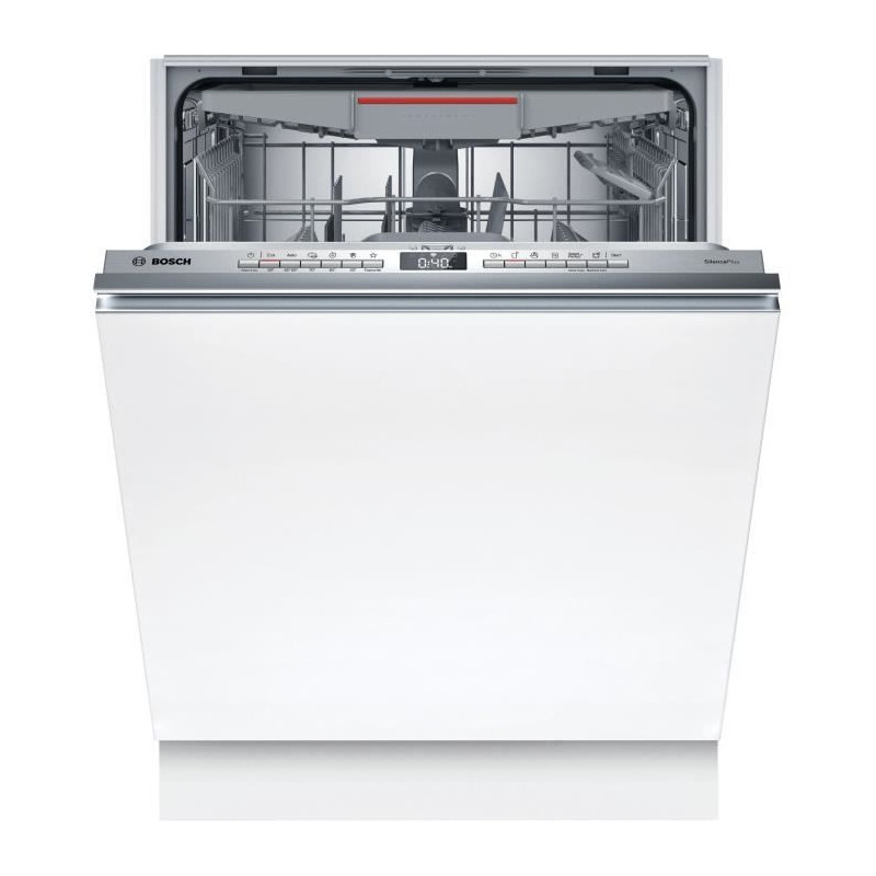 Lave-vaisselle tout intégrable BOSCH SMV4EVX02F SER4 - 14 couverts - L60cm - 46 dB - Classe C - 6 programmes