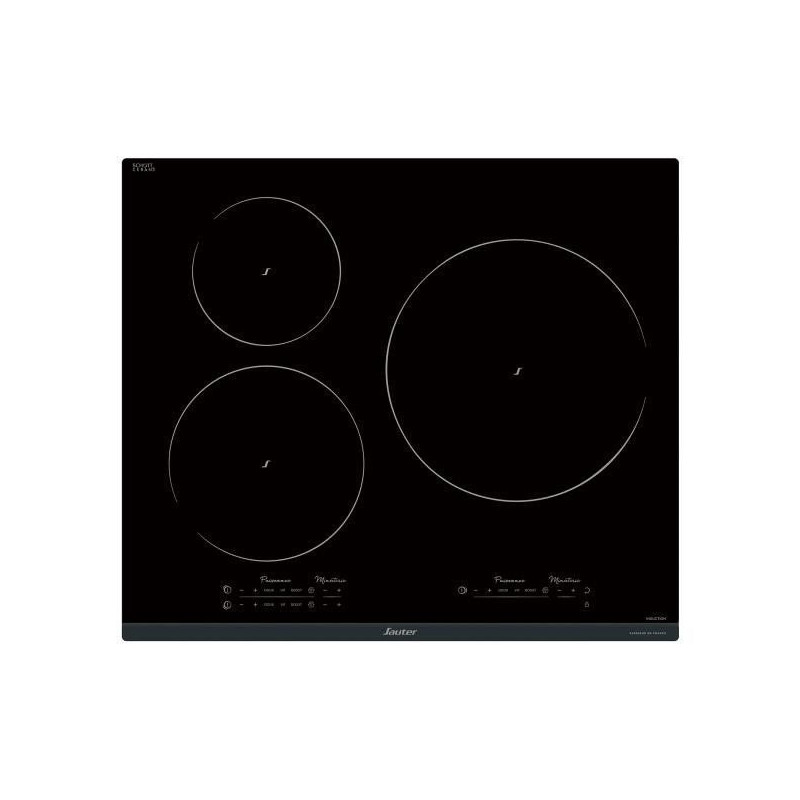 Plaque induction SAUTER 7400W 60cm, SPI9544B