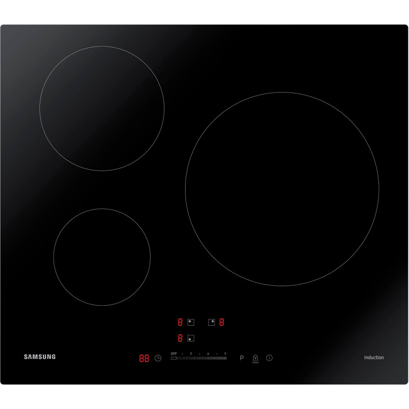 Plaque induction SAMSUNG 8100W 59.5cm, NZ 63 M 3707 AK