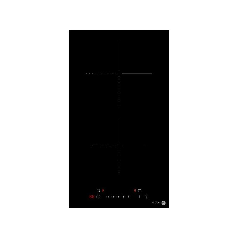 Table de cuisson vitro 2 foyers Hilight , Puissance : 3 000 W , Command FAGOR - FTV2522C