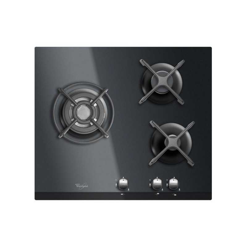 Plaque gaz WHIRLPOOL 6350W 59cm, AKT404NB